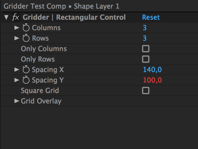 Expression-driven Grids
